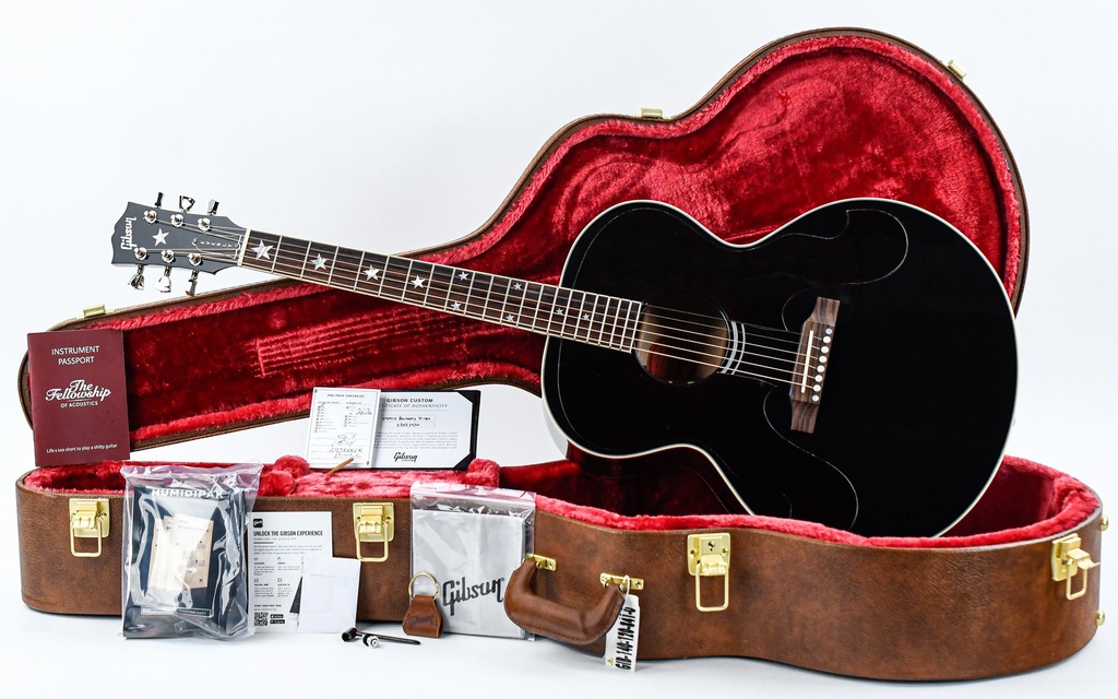 Gibson Everly Brothers J180 Ebony | The Fellowship of Acoustics